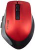 Buffalo Bluetooth BlueLED Premium Fit BSMBB505MRD Mouse, Medium, Red,