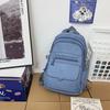 Школьная сумка школьная сумка для студенток корейская версия для учеников средней школы старшей школы рюкзак большой вместимости снижение веса