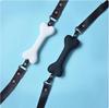 Silicone Dog Bone Gag Mouth Opener for Adults - Soft Erotic Couple Toy