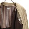 Paul Smith LONDON сделано в Японии Пальто с воротником-стойкой из нержавеющей стали XL бежевое С подкладкой Мужское Б/У