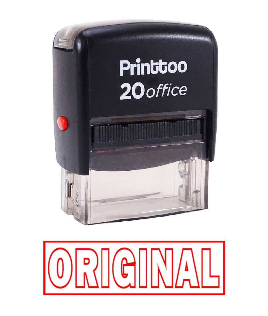 Printtoo Office Стационарные ОРИГИНАЛЬНЫЕ Самоклеящиеся резиновые штампы на заказ