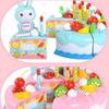 Кухонные игрушки, торт, сделай сам, ролевые игры, резка фруктов, игрушка на день рождения, детский пластик, развивающий подарок для маленьких детей
