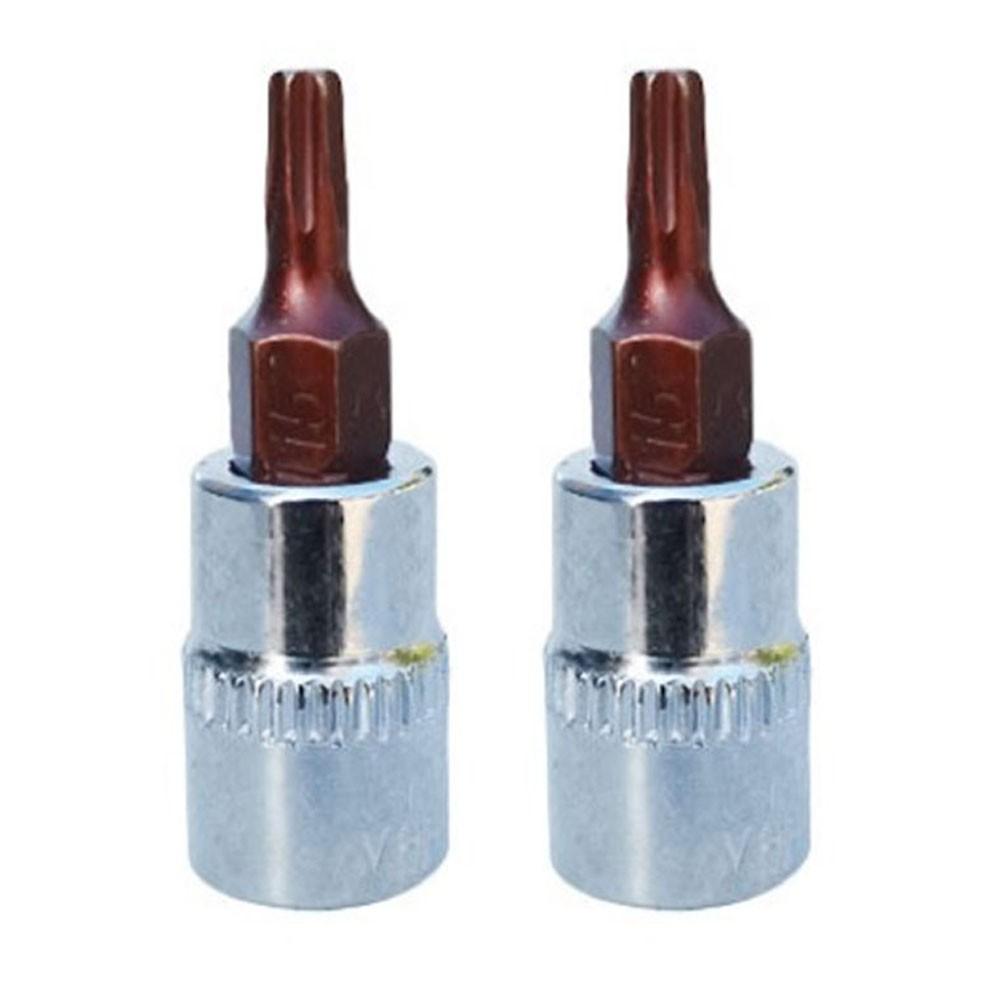 Торцевые головки Torx T15 T20 T30 Торцевые головки Torx 1/4 \" Шестигранный хвостовик