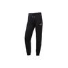 Sports Lifestyle Series Casual Mid-Rise Drawstring Knit Pants Women Bottoms Black 680150-01