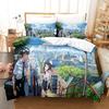 Your Name Luxury Bedding Set Japan Anime Cartoon Duvet Cover Set Comforter Bedspread Linen Twin Single Size Printed Home Textile