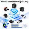 Oem Odm Upgrade 2 In1 Carplay Dongle Android Auto Adapter Wired Car Play Display to Wireless Carlinkit Smart Ai Streaming Box