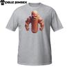 Funny Hot Dog Muscle Graphic Unisex T-Shirt | Aggressive Style Tee