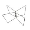 Camping Foldable Metal Stand Metal Luggage Rack Portable Folding Coolers Stand Storage Box Brackets Easy to Carry