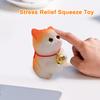 Yousheng Cat Squeeze Toy Anxiness stress Relief Kitten Pinch Touch Toy Kids Teens Adults Soft TPR Anti-Stress Ball Animal Fidget Toy