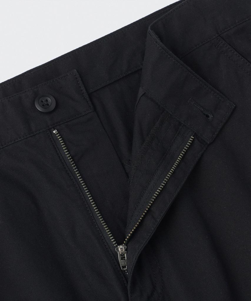 MUSINSA STANDARD Double Knee Carpenter Pants [Black]