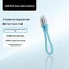 Плетеный кабель CUKTECH 240 Вт Type-C — Type-C для быстрой зарядки
