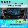 Car Radio Android 14 Carplay Auto For Ford Transit 2015 2016 2017 2018 Multimedia Video Player GPS Stereo 2din WIFI+4G Head Unit