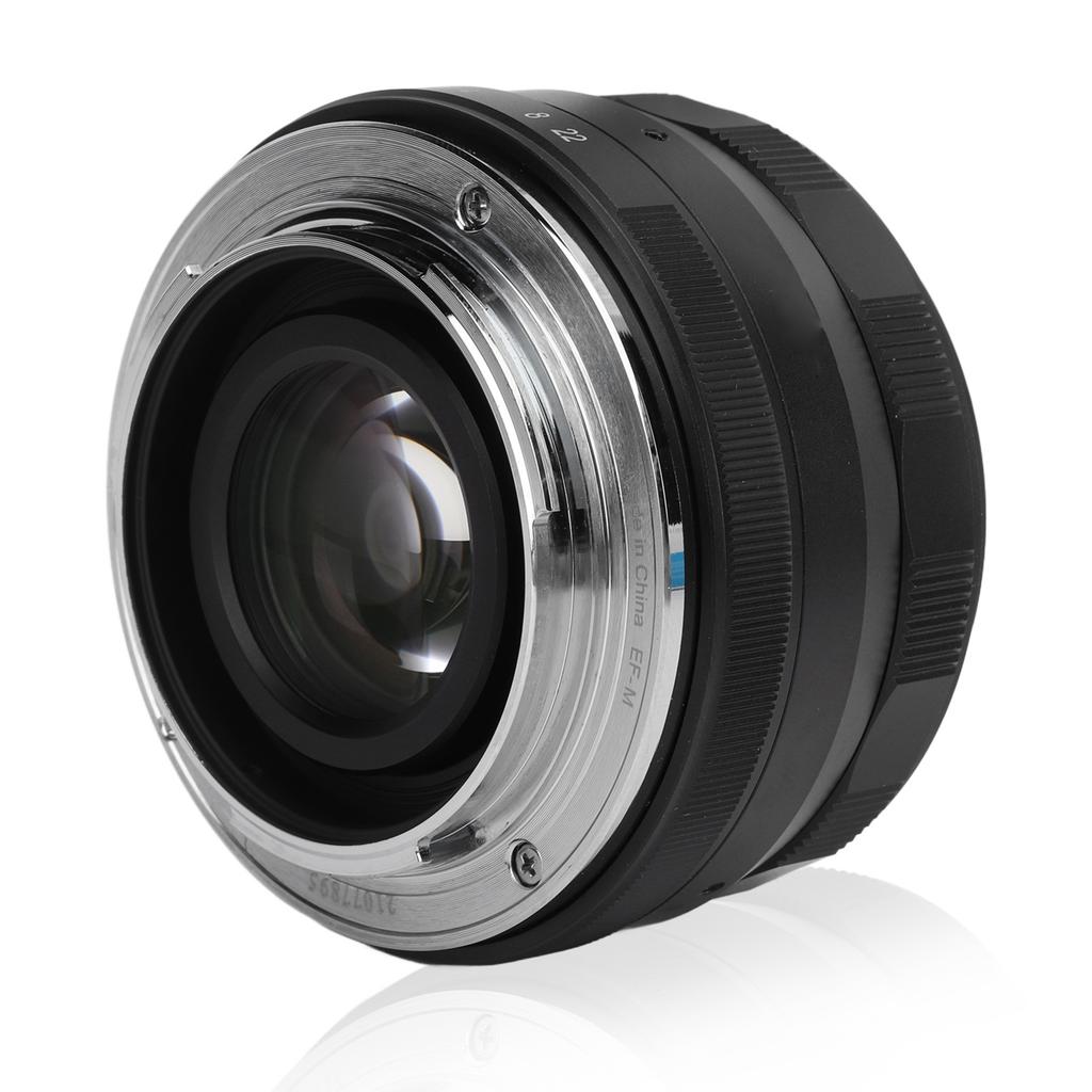 Объектив Meike 35 мм F1.7 с фиксированным фокусным расстоянием и рамкой APS C, с большой диафрагмой и креплением EF M для M1 M2 M3