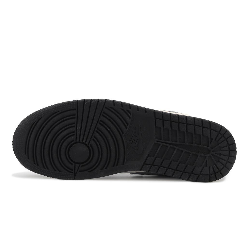 Jordan Air Jordan 1 Mist Gray Smile Low top Vintage Basketball Shoes Unisex Black Gray II3788-003(Team1715-Smile)
