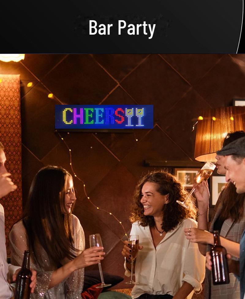 Waterproof Bluetooth LED Display Screen: Interactive Rear Window Expression with Flexible Soft Screen