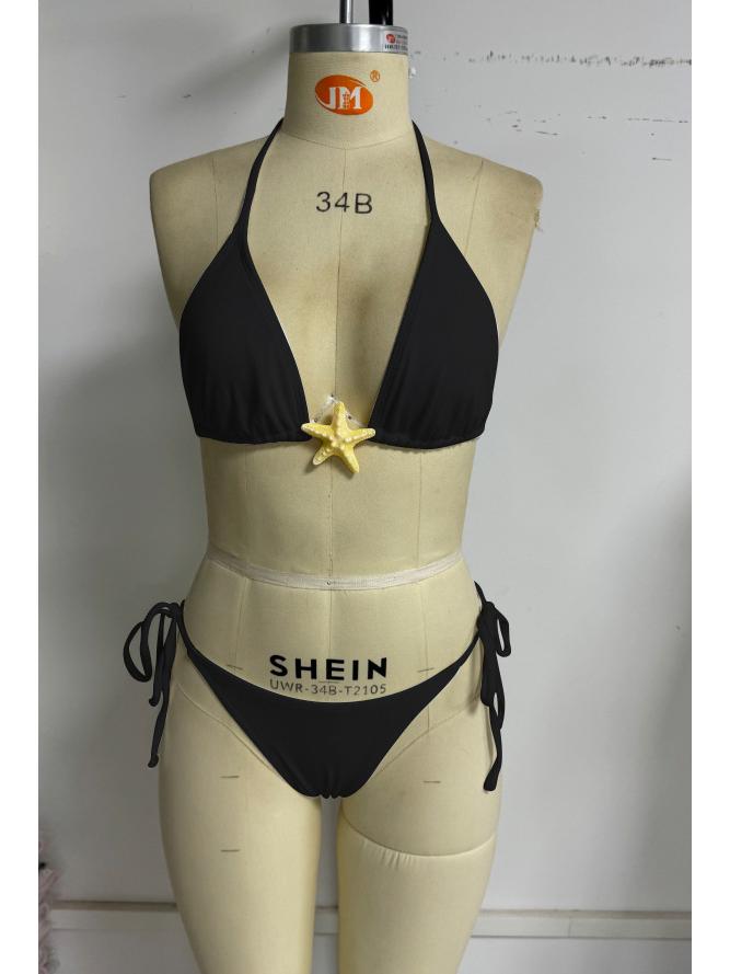 Ocean World 3D Starfish & Seashell Bikini Swimsuit