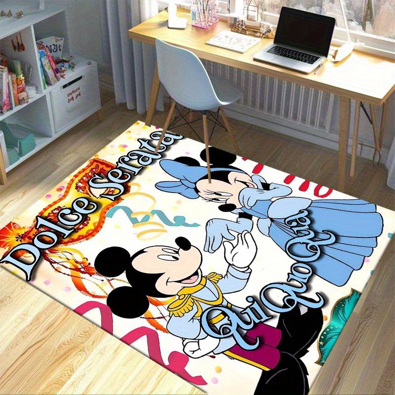1pc, Dolce Serata: Mickey & Minnie Mouse Home Decor Collection - Perfect for Rugs, Office Carpets, Chair Mats, Outdoor Mats, Ideal Gift for Disney Lov