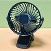 Compact Wall-Mounted Desktop USB Fan with Battery Charging - Silent for Home or Office