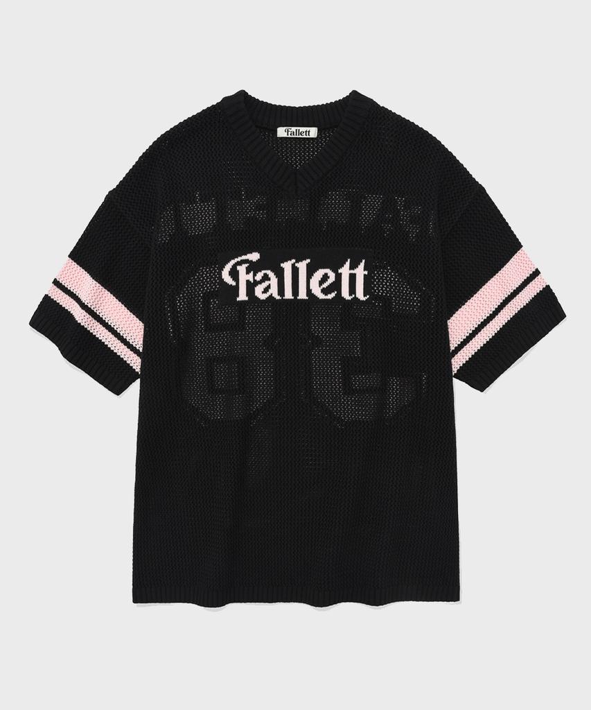 FALLETT Sports Club Football Knit Black