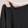 Women's Off-Shoulder Long Sleeve Knit Top
