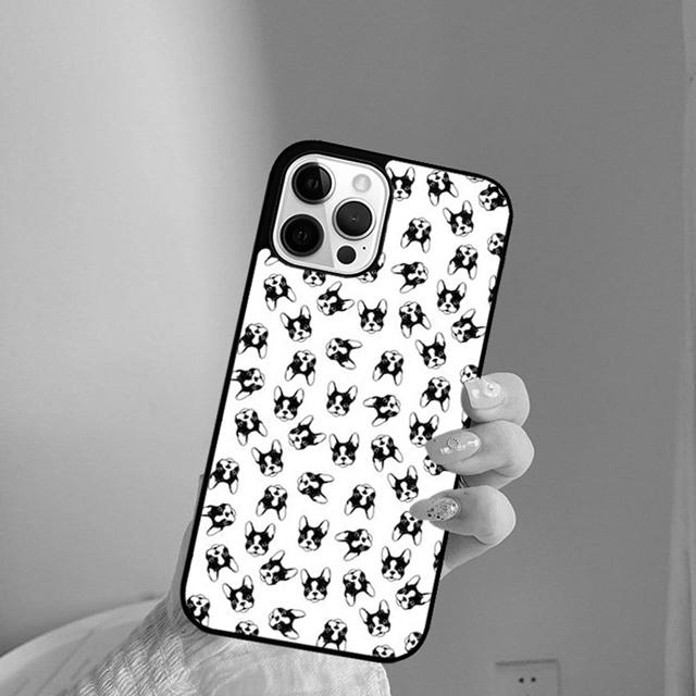 Чехол для телефона с французским бульдогом в маске Для iPhone 17 Air 16 15 14 Plus apple 16 11 12 13 Pro Max coque