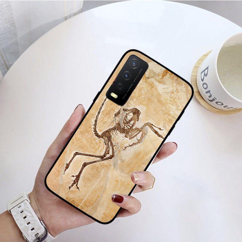Биологические ископаемые Растение Динозавр Рыба Черепаха Для vivo Y31 Y30 Y33S Y11S Y12S Y17 Y20S Y21S Y1S Y53S Y15 Y91C V23 Чехлы coque