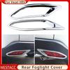 2 шт./компл. ABS хромированная задняя крышка противотуманной фары автомобиля наклейка отделка для Honda Vezel HRV HR-V 2014 -