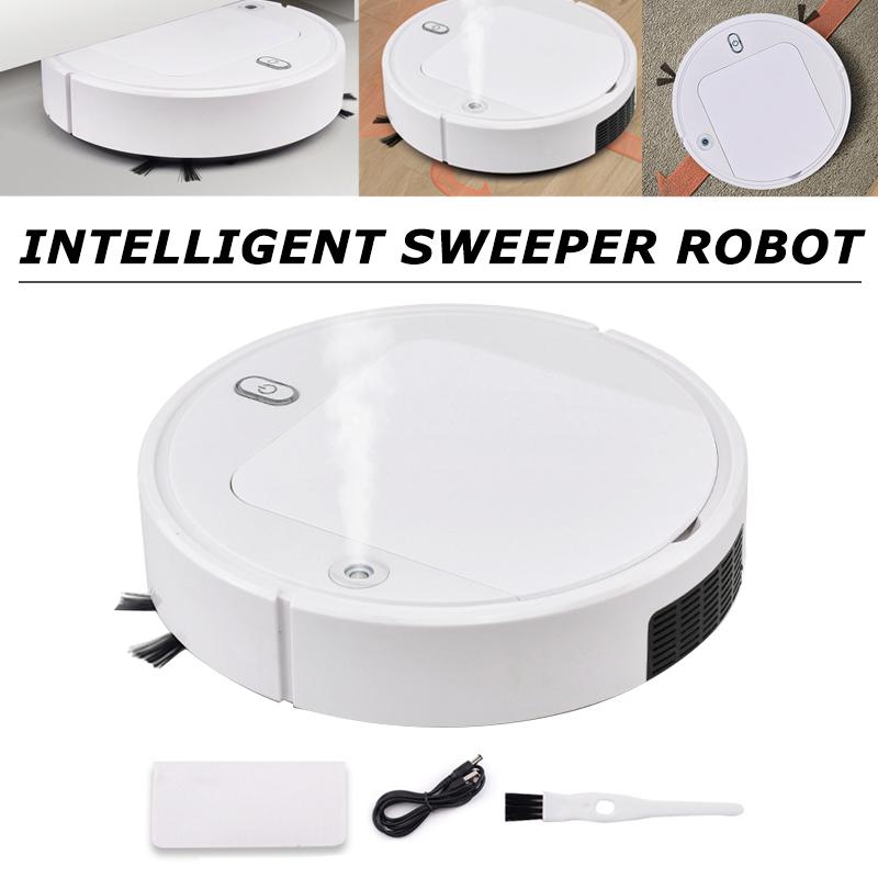 Автоматическая USB аккумуляторная умная робот-пылесос для швабры для уборки подметальной машины
