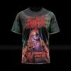 New Rock Death Band Album 3D Print T-shirt Men Women Fashion Plus Size Short Sleeve Tops Tees Tshirt Hip Hop Y2k Trend Retro