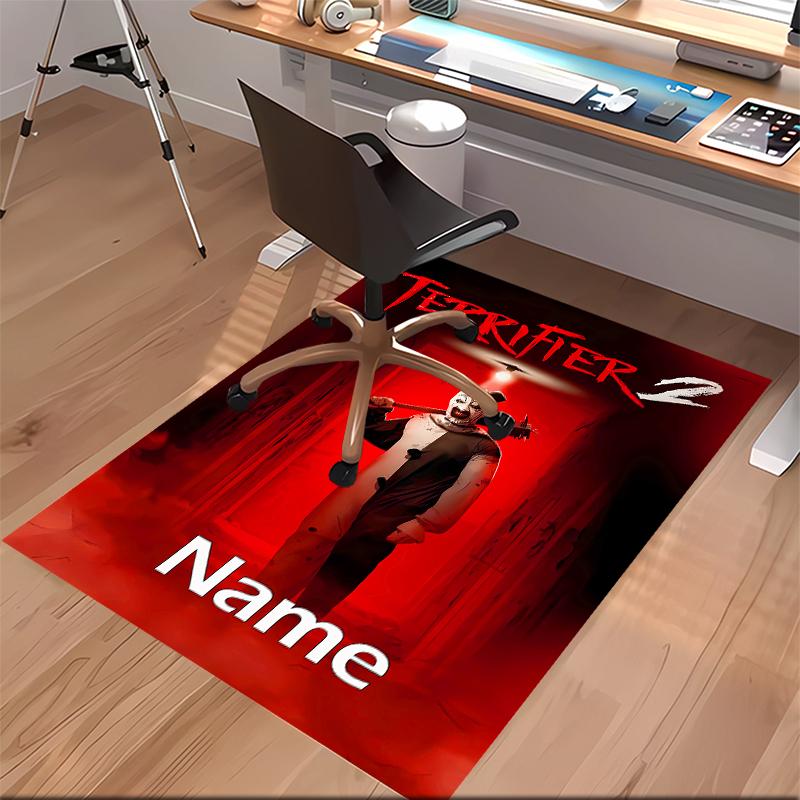 Custom personalization Terrifier Print Area Rug - Soft, Washable Non-Slip Indoor Mat,Living Room,Home&Office Decorative Rug