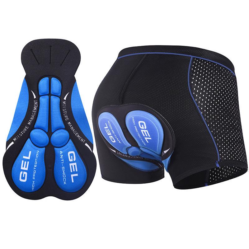 Мужские быстросохнущие шорты для велоспорта с подкладкой для горного и шоссейного велоспорта