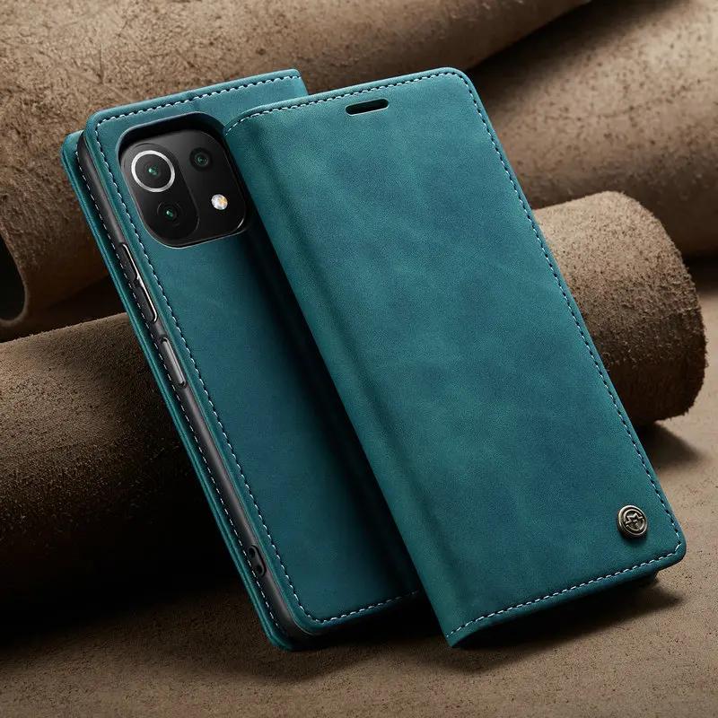 Для Xiaomi Poco X6 Pro M6 12T 13 T 10T 5G флип-чехол кожаный чехол для карт Redmi Note 13 Pro Mi 11 Lite 12x 11t 13t M5s чехол-кошелек