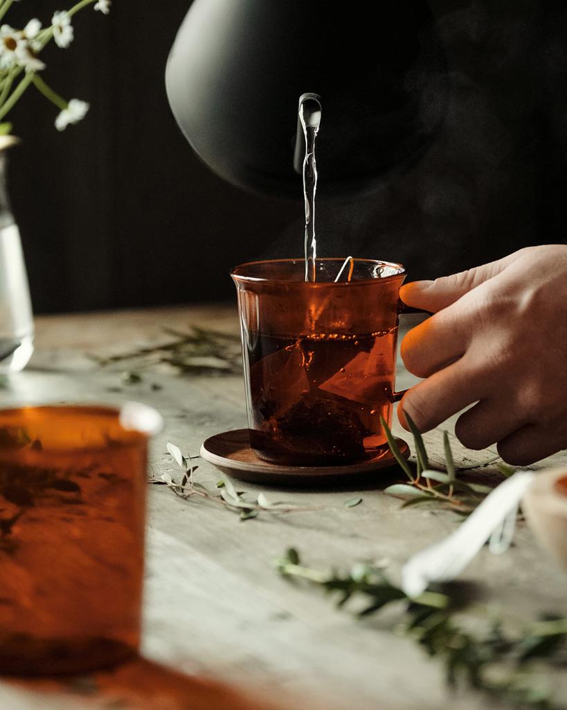 Кувшин KINTO CAST AMBER из стекла, можно использовать в микроволновой печи и посудомоечной машине, 21464, 1,2 л, термостойкий