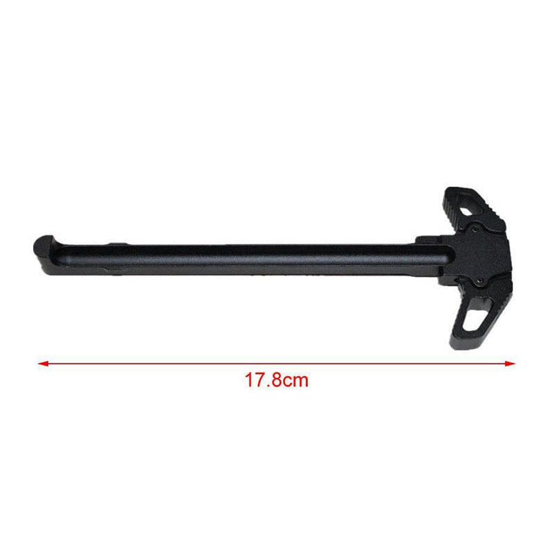 Tactical Charging Handle Black Ar Metal Ambidextrous Ambi Handle Tool Accessory