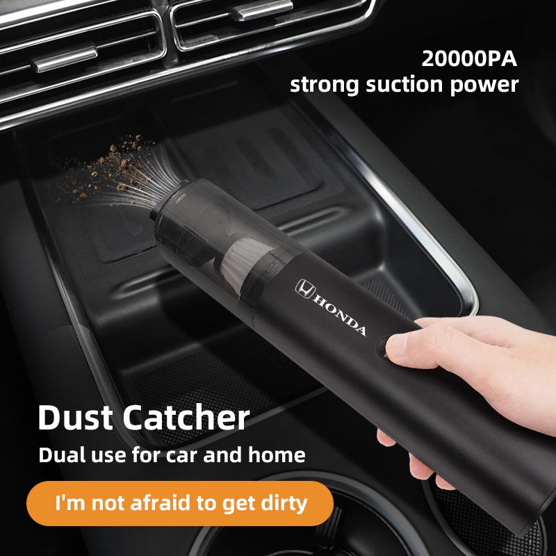 AQR1 Powerful Car Vacuum Cleaner Seat Gap Air-outlet Dust Collector Tool For Honda Civic Accord Fit Jazz Pilot CRV Odyssey Passport