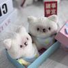 Handmade Rice Panda Cat & Bunny Plush Pendant Dolls - Cute Gift Set