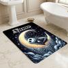 Personalized Name Nightmare Before Christmas Living Room Non-Slip Area Rug Soft Carpet for Bedroom Kids Playroom Sofa Office Home Decor Doormat