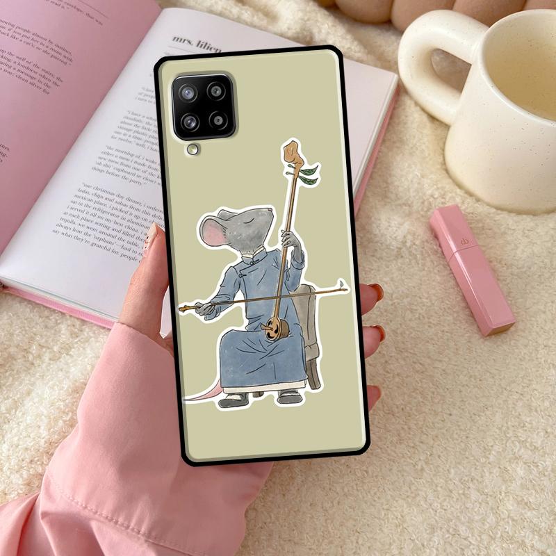 Милый Мышь Аксолотль Лягушка Волшебник Для Samsung Galaxy A56 A54 A34 A14 A06 A16 A26 A36 A12 A32 A52 A13 A33 A53 A15 A35 A55 Чехол