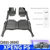 Индивидуальные ТПЭ коврики для пола для XPENG P5 (2021-2026) с накладками на пороги