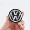 4Pcs Volkswagen Logo Car Wheel Center Hub Caps Badge Sticker For VW GTI Tiguan Jetta Mk6 Scirocco Polo Touran Golf Rline zd7