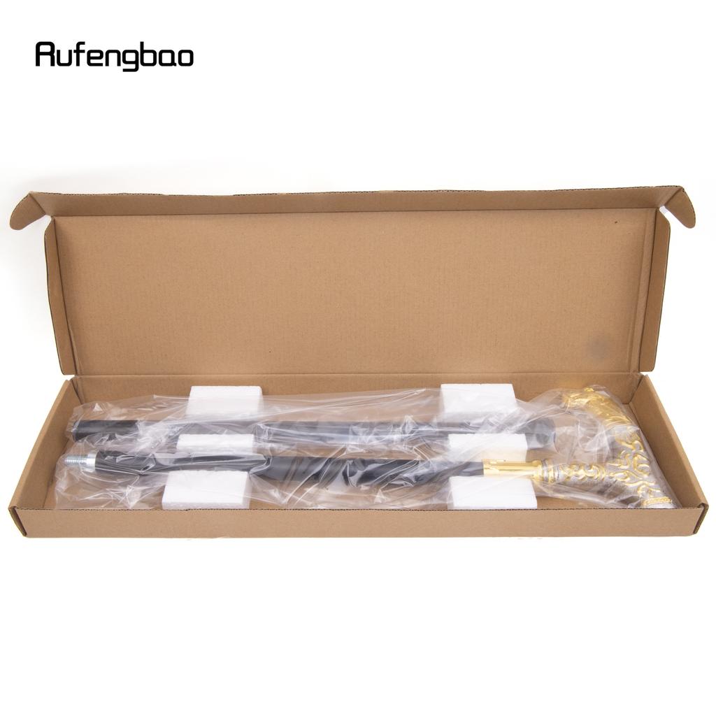 Золотисто-белая ручка в виде слона, роскошный узор, трость для вечеринки, модная элегантная трость, декоративная насадка-трость, посох 93 см