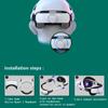 Suitable For Oculus Quest2 VR Glasses Comfortable Head Wear Adjustable Balance No Pressure On The