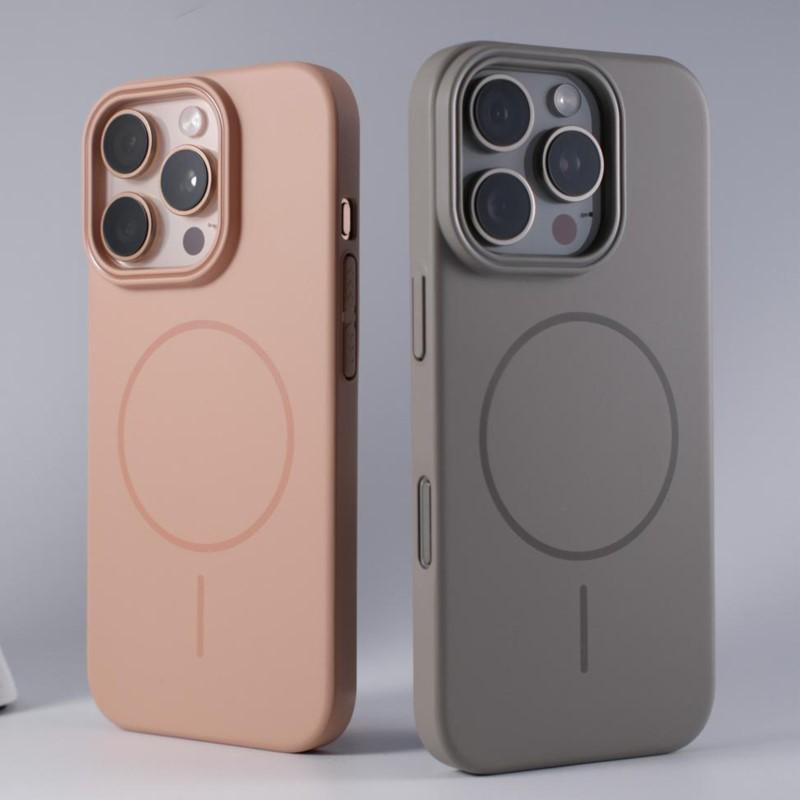 Ultrathin Simple Magsafe Case for iPhone 16 15 Pro 14 Plus 13 12 Mini 11 Pro X XR XS Max Matte Wireless Charging Hard PC Cover