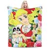 Candy Candy Soft Warm Blanket  Kids Adult Plush Throw Blanket Comfortable Couch Chair Flannel Bedspread Sofa Bed Cover