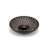 Nousaku Kikuwari Incense Dish Black Tea 330062 - [Brass]