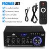 AK45 Pro HiFi цифровой усилитель Bluetooth 5.0 объемный звук усилитель канал 2.0 макс 820 Вт динамик для дома автомобиль караоке USB RCA микрофон