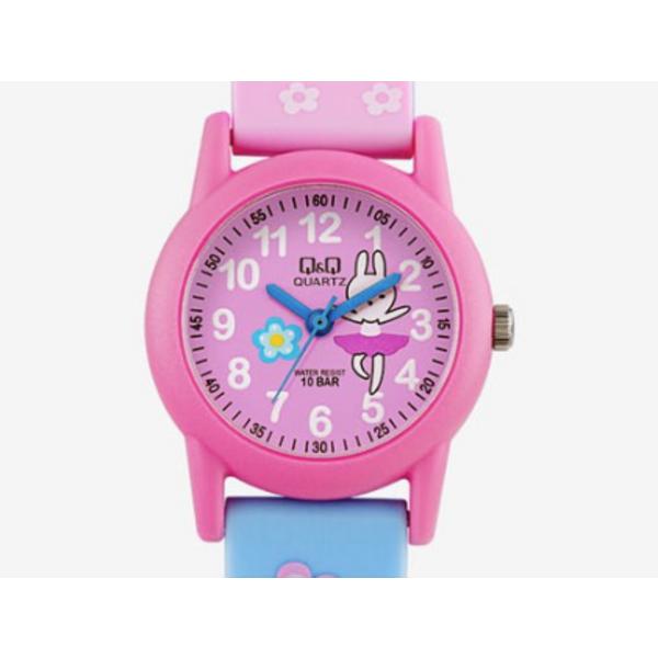 Q&Q Детские водонепроницаемые повседневные модные часы с изображением кота, робота и космического персонажа VR99J