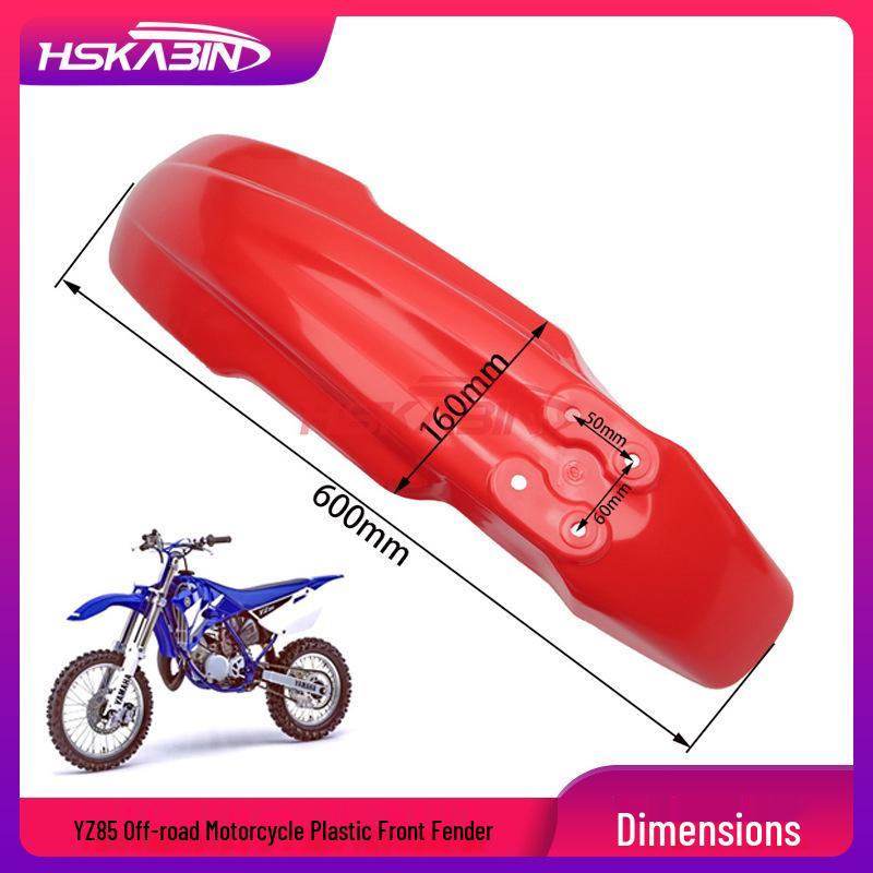 YZ85 Fairing: 2016 Yamaha Off-Road Motorcycle Plastic Shell with Seat Cushion