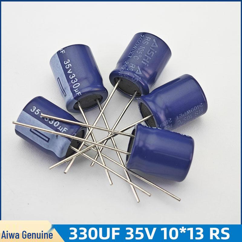Электролитический конденсатор Aihua 330 мкФ 35 В 10x13 мм ERS1VM331G13OT