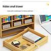 Nordic Style Wooden Desktop Pen Holder and Stationery Organizer